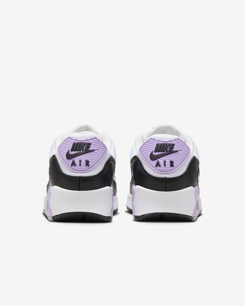 Nike air max 90 womens purple white hotsell